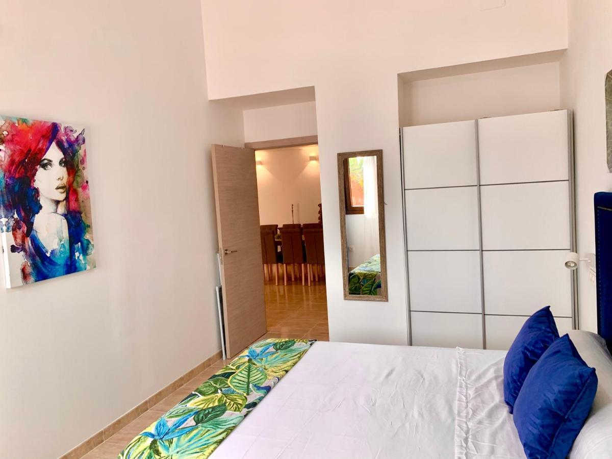 Amplia Vivienda New Para12 Pers A 4 Min Caminando De Playa Con Terraza, Piscina Com, Wifi, Ventiladores De Techo, Lavavajillas Рокетас де Мар Екстериор снимка